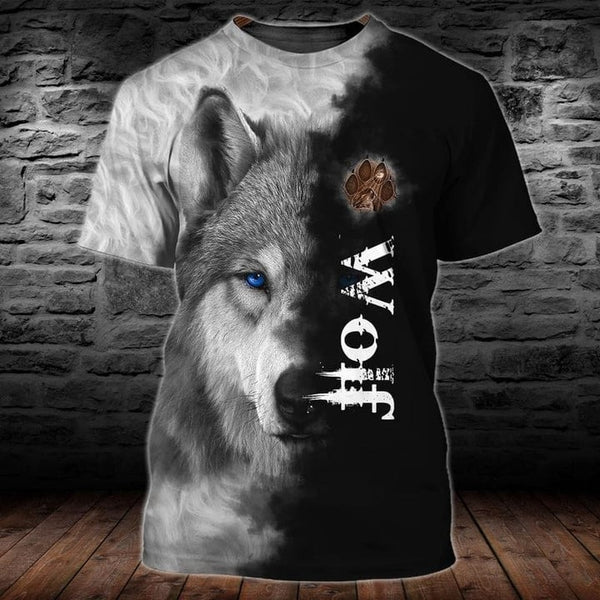 Maxcorners Wolf Claw 3D Shirt