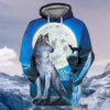 Maxcorners Wolf Under The Moon Shirt