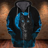 Maxcorners Wolf Blue Eyes Shirt