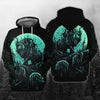 Maxcorners Wolf Nighttime 3D Shirt