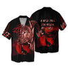 Maxcorners Wolf Red Background 3D Shirt