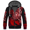 Maxcorners Wolf Red Background 3D Shirt