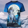 Maxcorners Wolf Under The Moon Shirt