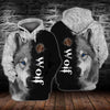 Maxcorners Wolf Claw 3D Shirt