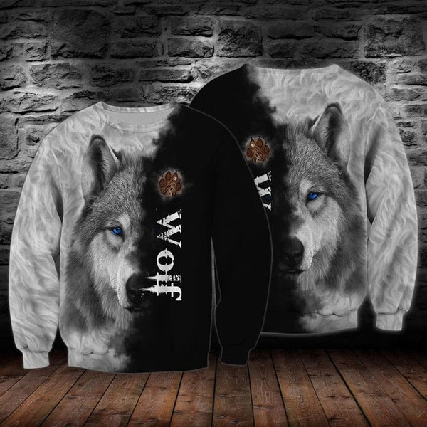 Maxcorners Wolf Claw 3D Shirt