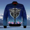 Maxcorners Wolf Blue Pink