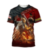 Maxcorners US Veteran - Us Veteran - Honor The Fallen Red Shirt