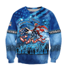 Maxcorners US Veteran - Us Veteran - Honor The Fallen Blue Shirt