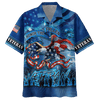 Maxcorners US Veteran - Us Veteran - Honor The Fallen Blue Shirt