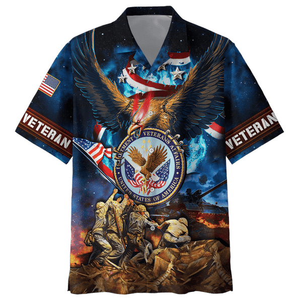 Maxcorners US Veteran - Raising The Flag On Iwo Jima Unisex