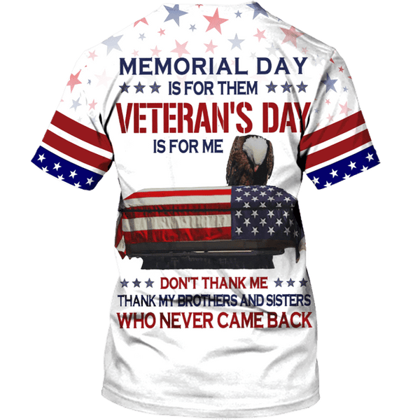 Maxcorners US Veteran - Remember - Honor - Respect - Veterans Day - Unisex
