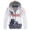 Maxcorners US Veteran - Remember - Honor - Respect - Veterans Day - Unisex