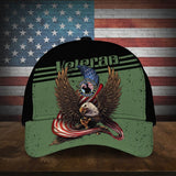 Maxcorners American Cool Eagle Multiservice U.S Veteran Cap