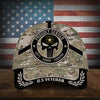Maxcorners Badass Puniskull Multiservice U.S Veteran Cap