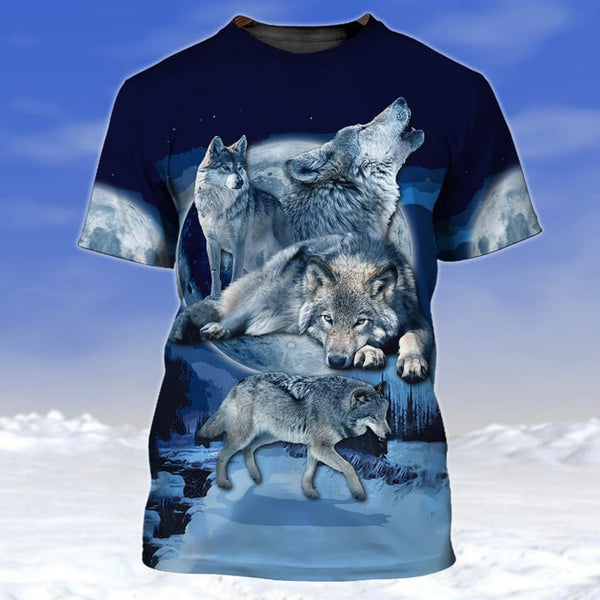 Maxcorners Native Wolf 3d Full Print