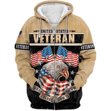 Maxcorners US Veteran - These Color Don't Run Unisex Shirts