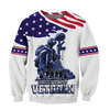Maxcorners US Veteran - Honor The Fallen White Unisex Shirts