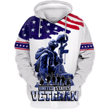 Maxcorners US Veteran - Honor The Fallen White Unisex Shirts