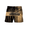 Maxcorners US Veteran - Honor The Fallen Brown Unisex Shirts