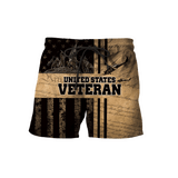 Maxcorners US Veteran - Honor The Fallen Brown Unisex Shirts