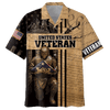 Maxcorners US Veteran - Honor The Fallen Brown Unisex Shirts