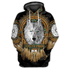Maxcorners Premium Native American Wolf Apparel