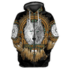 Maxcorners Premium Native American Wolf Apparel