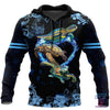 Maxcorners Turtle D Hoodie Shirt For Men And Women