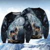 Maxcorners Wolf Snow Shirt