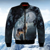 Maxcorners Wolf Snow Shirt
