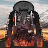 Maxcorners Zombie Biker Motorcycle Shirt 3D SO111