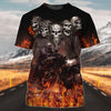 Maxcorners Zombie Biker Motorcycle Version 2 Shirt 3D SO111