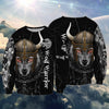 Maxcorners Wolf Warrior Tattoo 3D Full Print Shirts SO2612