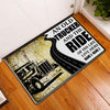 Maxcorners Trucker 3D All Over Printed Pattern Personalized Name Doormat