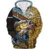 Maxcorners Bass Fishing 3D Shirt
