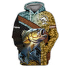 Maxcorners Bass Fishing 3D Shirt