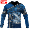 PERSONALIZED WAHOO FISH FISHING ALL OVER PRINTED COMBO HOODIE AND SWEATPANT FOR MEN AND WOMEN