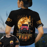 Maxcorners Jeep Car 3D Red  PT - Shirts