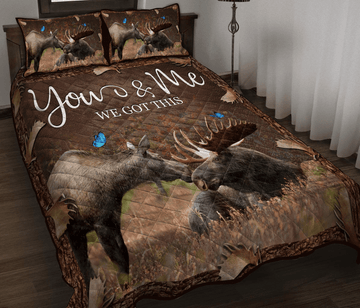 Maxcorners Moose Q2 Fleece Blanket - Blanket