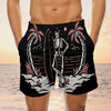 Maxcorners  Surfboard Skull Mens  Board Shorts