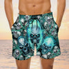 Maxcorners Skull Screaming Mens Board Shorts