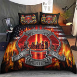 Maxcorners Proud Firefighter Bedding Set