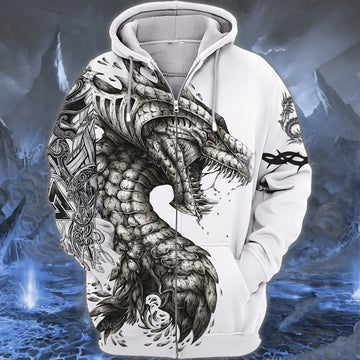 Maxcorners Dragon Tattoo 3D Full Print Shirts  SO2612