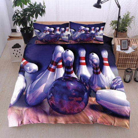 Maxcorners Bowling Classic 3D Bedding Set