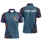 Max Corner Bowling Balls Pins Pattern Bowling jerseys Custom Name And Team Shirt