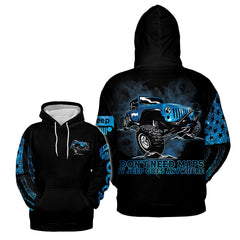 Maxcorners My Jeep Goes Anywhere Shirt