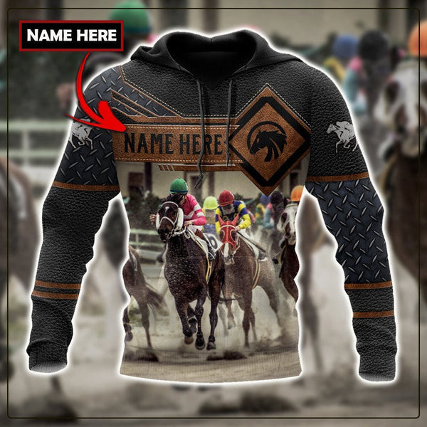 Maxcorners Personalized Name Horse Racing