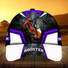 Maxcorners Super Cool Rooster 3D Multicolor Personalized Cap