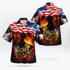 Maxcorners Proud Firefighter America Flag Shirt