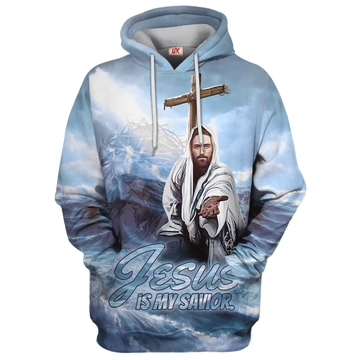 Maxcorners Jesus Is My Savior Blue